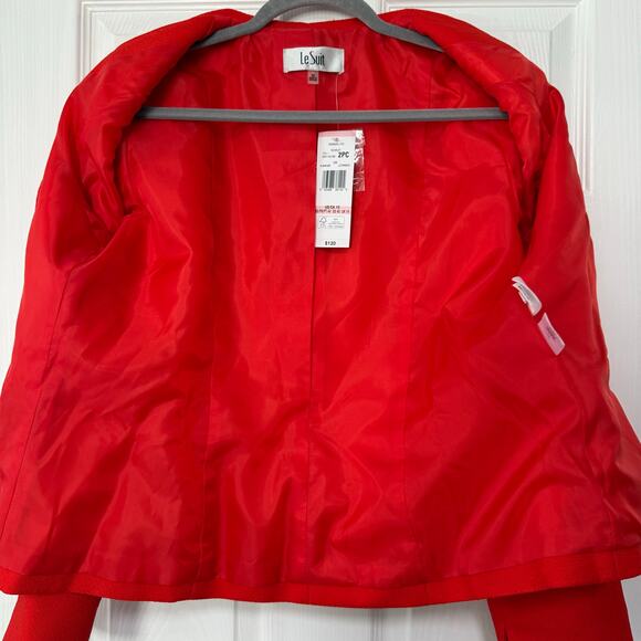 Le Suit New With Tag Scarlet Women's 2 Pcs. Skirt Suit Set Size 10 - Picture 5 of 16